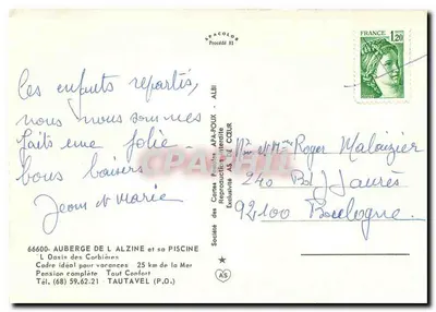 Oazę Corbières — Gościniec L'Alzine i jego basen — Wydawca — Rewers