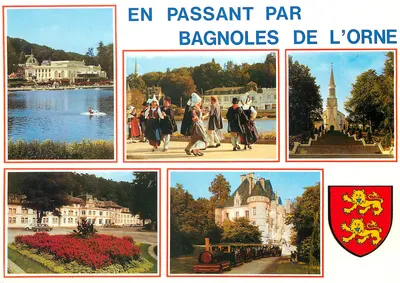 Bagnolles de l'Orne — Estação termal — Editor ARTAUD Frères, Z.I. Carouge (Nantes), n°119