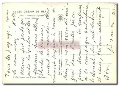 Srebrne gęsi w locie — Éditions d'Art 'Jack' — n°22 — Rewers