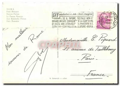 Fórum Romano — Roma — Verso