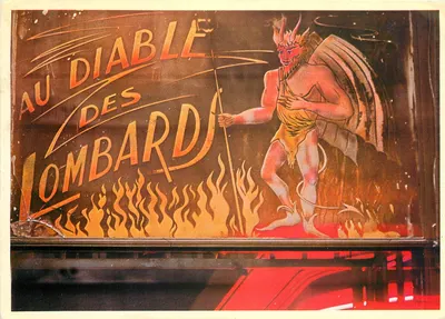 Ao Diabo dos Lombardos — cartaz publicitário — Marc Combier Communications