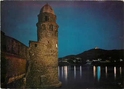 A Costa Vermelha - Collioure - Vista noturna — Elnacap