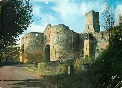A Porta das Torres — Domme (Dordogne) — Edições de Arte 'YVON'