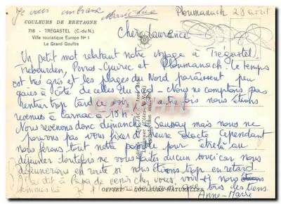 Ploumanac'h — Spiaggia del Nord — Edizione Jack — Verso