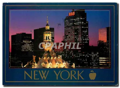 New York — vista noturna com editor Impact — n° 5083