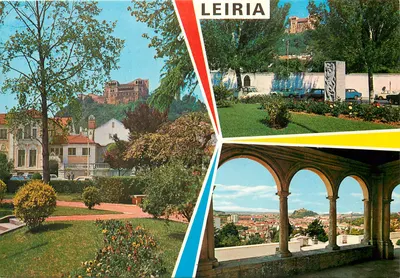 Leiria — Vista panorâmica e cidade — Editor 'Porto' n°380
