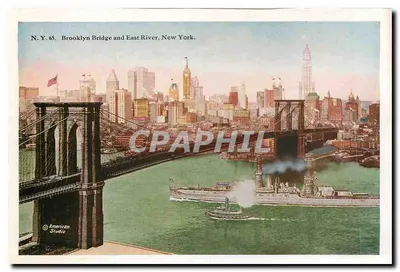 Riverside Drive, New York, na północ od wiaduktu — 5187 — American Studio — Rewers