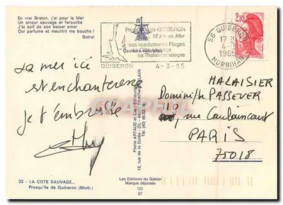Szczyty Quiberon — Quiberon — Wydawnictwo Artaud — Rewers
