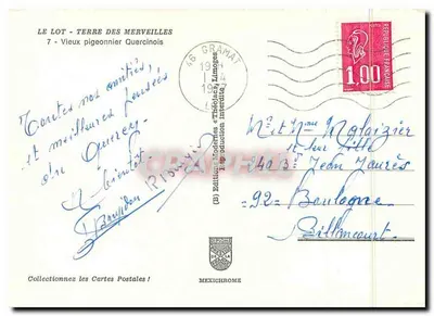 Le Lot - Ziemia Cudów — 7 — Stare gniazdo Quercinois — Wydawnictwo Théodacie Limoges — Rewers