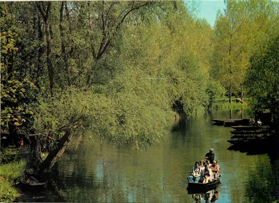 Vista típica do marais poitevin — Éditions ILC, La Rochelle — n° MP 129