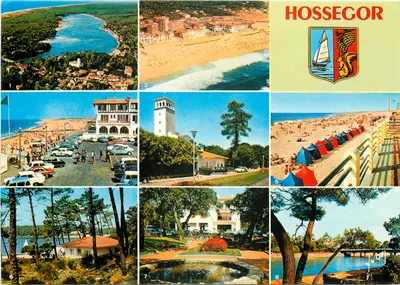 Hossegor — vista panorâmica e locais — Éditions Jean-Jaurès-de-Arcueil