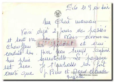 Pise Souvenirs — Multigrav Terni, n°95 — Verso