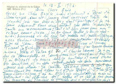 Hospital do distrito da Glâne — Billens (Fr.) — 1681 — Verso