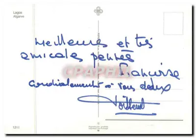 Lagos — brukowana ulica z kościołem — 1211 — Rewers