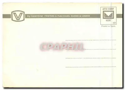 Plik piaskowy, Grève-de-Lecq, Jersey, Wyspy Kanalskie — Valentine Printers & Publishers, ET.3677R — Rewers