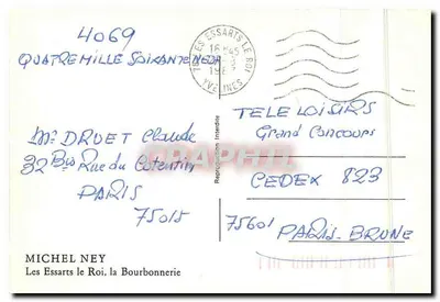 Vila — vista geral — Michel Ney, Les Essarts-le-Roi — Verso