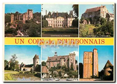 Um Canto do Bourbonnais — Hémisson, Castelo do Creux, Castelo da Roche, Casa da Guerche, Castelo de Luccon, Muriel — Graphil