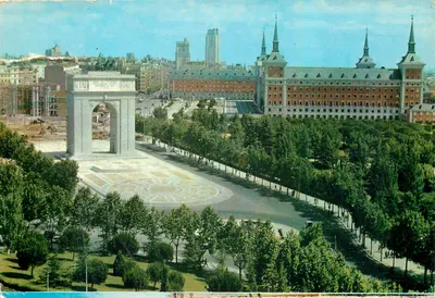 Madrid — Arco da Vitória — Héliotipia Artística Española, n° 62
