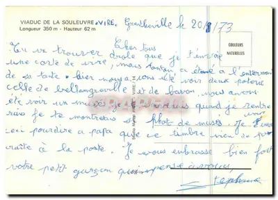 Viaduto da Souleuvre — Vire — Ségulo Maray, n°14 — Verso
