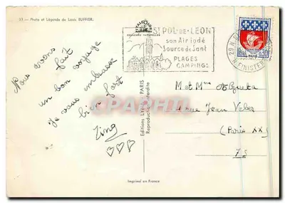 Por montanhas e por... bezerros — Louis Buffier — Éditions Lyon & Paris — Verso
