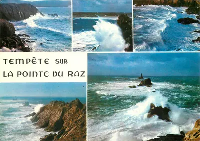 Tempestade na Ponta do Raz — A Bretanha em Cores, MX 694