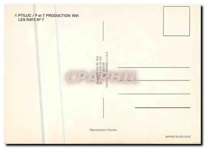 Les Rats — seria nr 7 — PTILUC / P i T PRODUCTION — Rewers