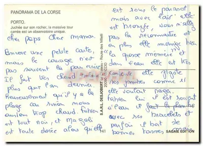 Porto — Torre quadrata su roccia — S.A.R.L. DESJOBERT, 141 — Verso