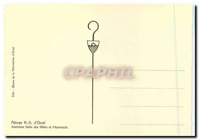 Abbazia N.-D. d'Orval — Antica Sala degli Ospiti e Farmacia — Edizione dell'Abbazia N.-D. d'Orval — Verso