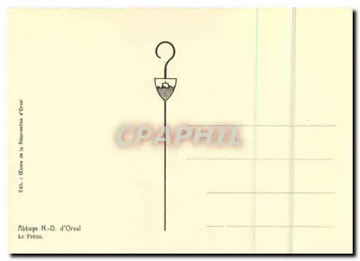 Corte da abadia N.-D. d'Orval — editor: Abadia N.-D. d'Orval, Le Préau — Verso