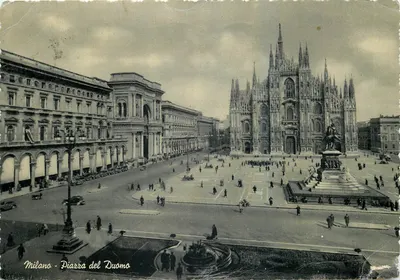 Bilhete postal moderno Piazza do Dome