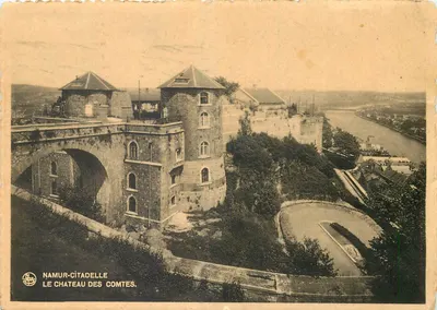 Namur-Citadelle — O Castelo dos Condes — M. Thull, Bruxelas, n° 20