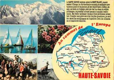 Haute-Savoie — Au sommet de l'Europe — Ed. J. Cellard