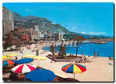 Praia do Larvotto — Monte-Carlo — Grafiche Biondetti Verona, n° MO 145