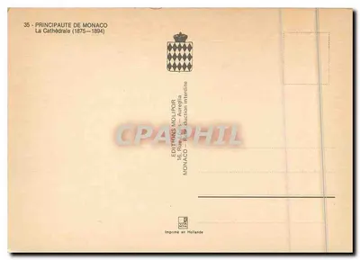 Katedra w Monako — 1875-1894 — Wydawnictwo Molipor — Rewers