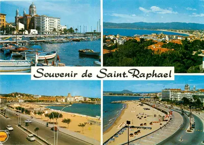 Saint-Raphaël — Lembrete de Saint-Raphaël — Edições d'Art Montluel, n° 514