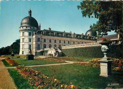 Castelo de Valençay — Jardim da Duquesa — Edição La Cigogne, n° 130