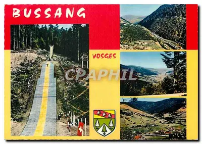Bussang — salto de esqui e paisagens — Edições Diplomate