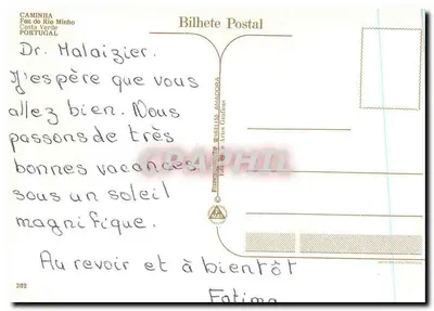 Caminha — Costa Verde — Wydawca: Suellilles Amadora, n°302 — Rewers