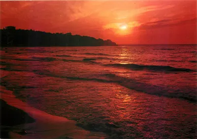 Cefalù — pôr do sol — editor Aragona, Palermo