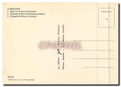 Bretonische Kirchtürme — Bretonische Kirchtürme — Editions Audierne — Rückseite