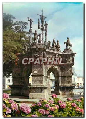 Calvário de Pleyben — Século XVII — Edições Y.R. Caudial, Quimper