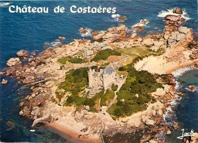 Castelo de Costaéres — vista aérea — Edições de Arte 'Jack' n°103