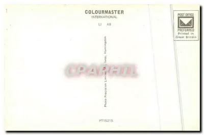 Lincolnshire — carta postal ilustrada — Colourmaster International — Verso