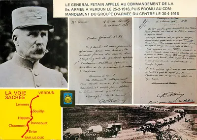 Geral Philippe Pétain — Verdun — Edições Nidjou & Cie