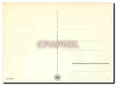 Karta pocztowa Szwajcarii — mapa geograficzna z herbami — wydawca Rud. Suter & Co. (Zurych) nr 16950 — Rewers