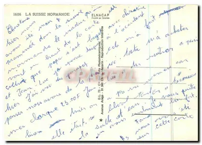 A Suiça Normanda — Bordas do Orne, A Roche d'Oëtre, O Barragem — Elnacap — Verso