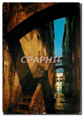 Sanremo (IM) — Riviera kwiatowa — uliczka starego miasta — wydawca SR 85/267