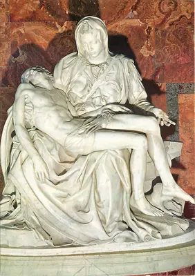 A Pietà de Michelangelo — Basílica de São Pedro — editor MA.PI.R. n°118