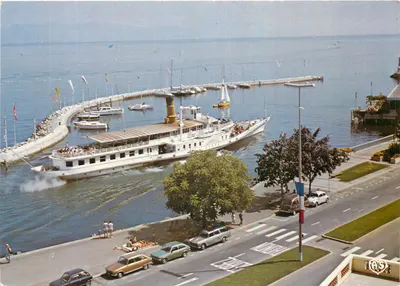 Evian-les-Bains — Na margem francesa do Léman — S.E.C.A. Cores Naturais