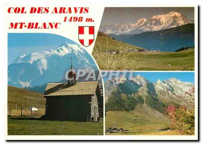 Col des Aravis — Mont-Blanc 1498 m. — Éditions Révalp Albertville